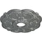 Ekena Millwork Rotherham Ceiling Medallion (Fits Canopies up to 3 1/2"), 18"OD x 3 1/2"ID x 1 1/2"P, Platinum CM17ROPLS - alternate 3